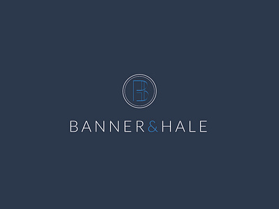Banner Hale Branding branding design logo