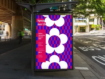 Kpop north 2020 Branding Poster brand design branding concert kpop poster