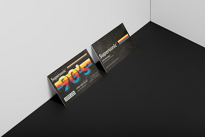 Retro Business Card business branding business card design business card mockup business card psd business card template business cards businesscard cool business card elegant business card minimal business card retro business card vertical business card