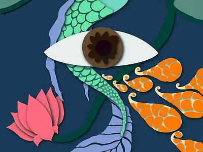 Paper cut experiments illustration