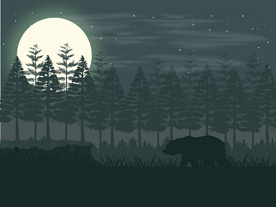 Walk on the Wild Side colour concept create design draw dribbble idea illustator vector wild