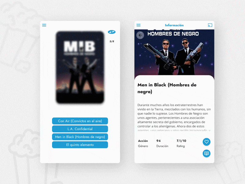 Movie App app ui