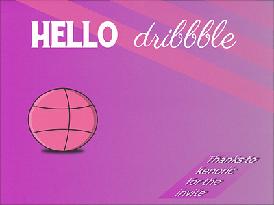 dribbble debut debut debutshot gradient vector