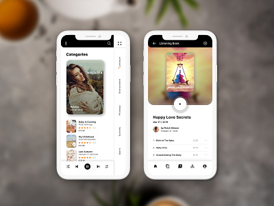 Daily UI Design 12 app audiobook book design ecommerce icon mobile ui ux