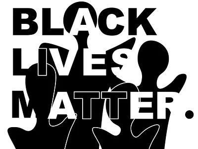 black lives matter blacklivesmatter community hope illustration justice love solidarity together unity