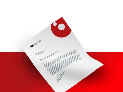 Focus Work identity branding design identity design illustration logo design minimal typography vector