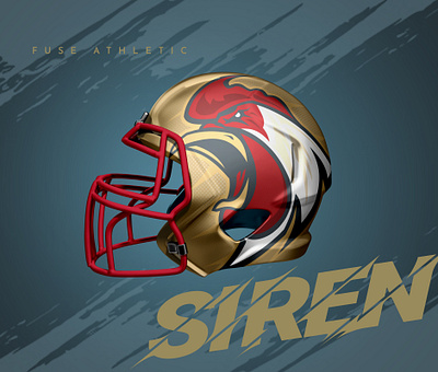 Siren Helmet brand brand design branding brands design graphic design logo logo design sports branding sportswear