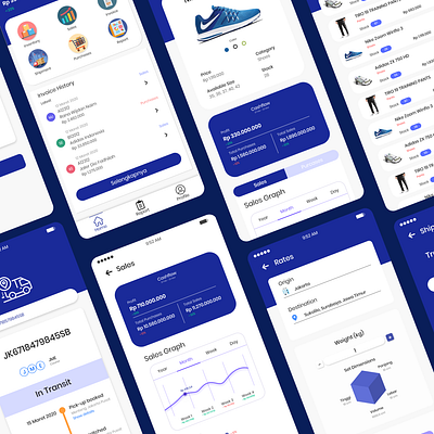 Sales and Inventory Monitoring App design inventory sales ui
