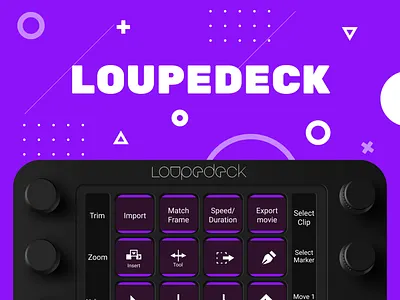 Loupedeck (New) illustration loupedeck vector