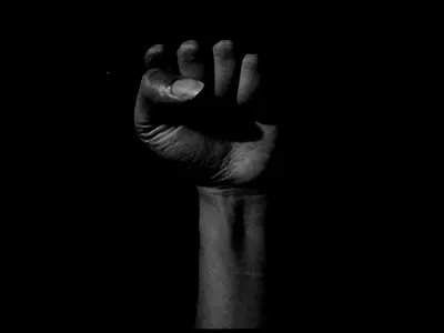 Black out photography photoshop