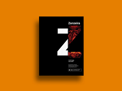 Zonzeira | Flyer / Poster adobe branding clean concept creative fashion flyer design illustration minimal poster poster a day typogaphy