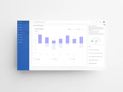 Dashboard View app design minimal software typography ui uidesign ux uxdesign web website