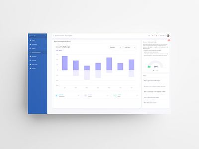 Dashboard View app design minimal software typography ui uidesign ux uxdesign web website