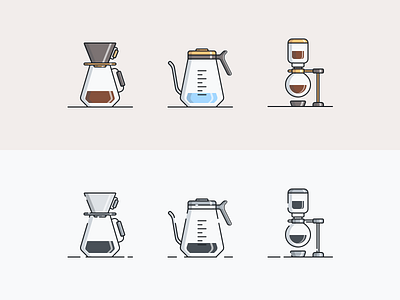 Coffee Culture Icons - 2 of 3 coffee coffee bean coffee cup coffee logo coffee shop coffeeshop icon icon design icon designer icon set iconography icons icons design iconset minimal mobile ui trend 2020 web design webdesign