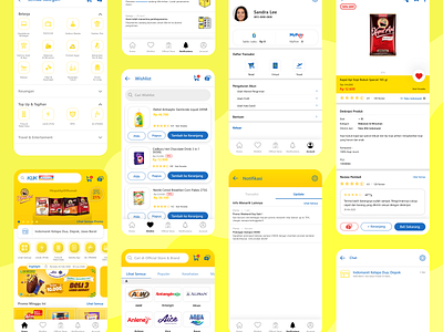 Redesign App - (Case Study UX | Redesign App Klik Indomaret) case study casestudy ux ecommerce app figma mobile app mobile app design online shop redesign ui design ux design