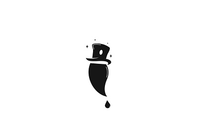 Magic Brush Logo art artist brush brushpen design flat icon illustration logo logodesign magic magical vector