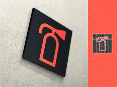 Icon. Palo Alto. Business center. brand identity branding creative business graphic design icon iconography interior it mark navigation office real estate red and green set startup tree typography