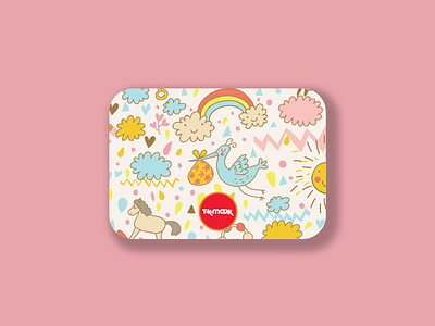 TKMAXX | DIGITAL ART artwork brand identity colour design digital art digital illustration gift card graphic design illustration art illustrator logo print stationery stationery design