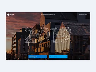 Tekniska verken 2019 2019 animation annual report article illustration layout mouse over page transition typography ui website year in review