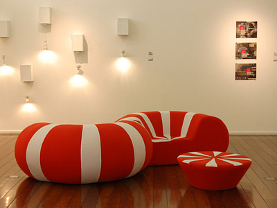 White Stripes furniture