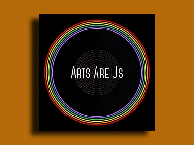 Arts Are Us branding colorful colorful logo illustration logo minimal photoshop typography