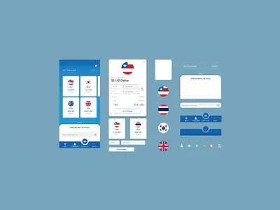 DeeMoney Cards & Components bank app bankingapp cards component library components e commerce mobiledesign sketch ui uidesign ux uxdesign web web design website design