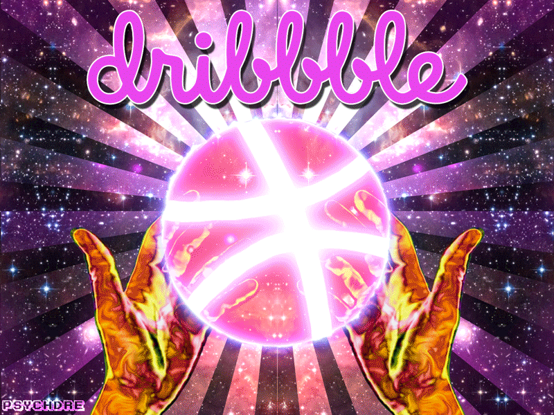 Welcome to Dribbble! aftereffect animation dribbble best shot dribbble invite dribbbleweeklywarmup gif psychdre psychedelic