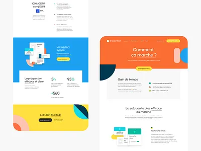 Dropcontact Exploration Landing Page art direction branding design desktop interface landing product ui ux webdesign