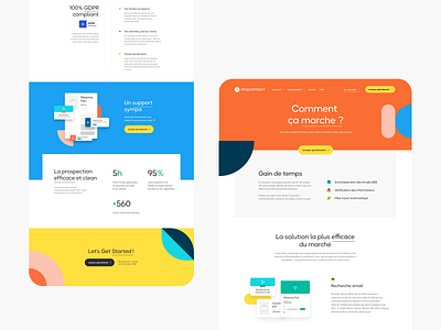 Dropcontact Exploration Landing Page art direction branding design desktop interface landing product ui ux webdesign