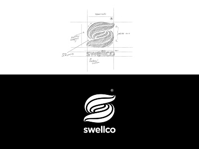 Swellco branding brandmark custom logo design identity identity designer logo logo design logo designer mark monogram monogram logo symbol designer typography