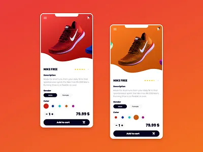 Daily UI - 012 - Ecommerce Shop concept dailyui design ecommerce ecommerce app mobile mobile design ui ux uxdesign