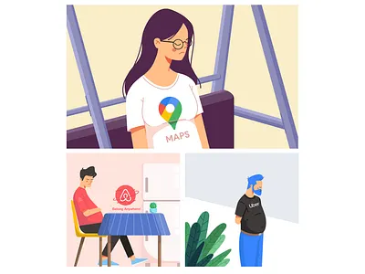 When its corona season and you're not getting any attention airbnb branding coronavirus covid19 ecommerce flowers google illustration logo quarantine uber ui ux