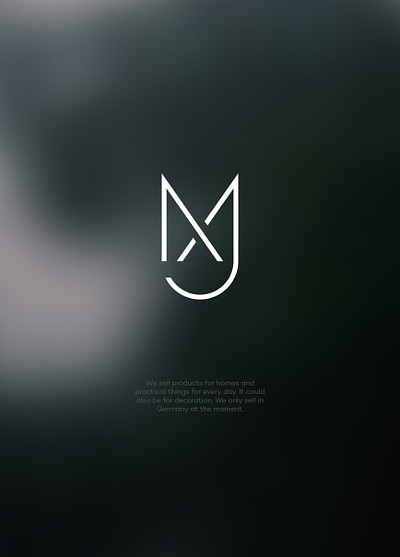 MJ LOGO branding design icon illustration logo minimal typography