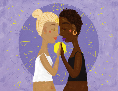 Together acceptance antirascism blackandwhite blacklivesmatter change digital art digital illustration female illustrator illustration illustrator south africa texture together