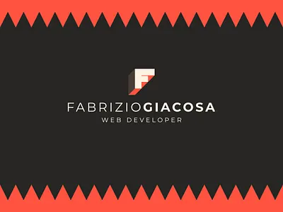 Fabrizio Giacosa brand identity branding design flat illustration lettering logo minimal ui ux vector
