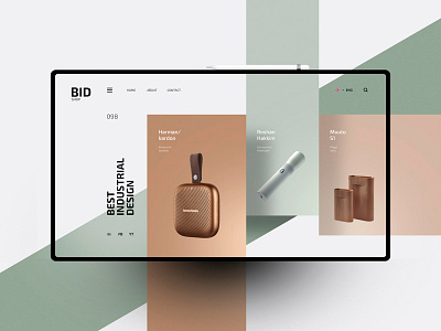 BID design landingpage ui uidesign ux uxdesign website