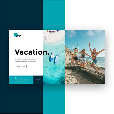 Travel Landing Page flatdesigns graphicdesign graphicdesigner landingpage travel ui uidesign uidesigner vacation webdesign