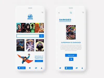 DC COMIC CONCEPT adobexd animation batman batman v superman chennai designer dc comics dccomics design figma mobile app mobile app design mobile design mobile ui mockup uidesign user experience user interface design ux ui uxuidesign