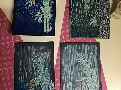 Batik Designs color design drawing illustration