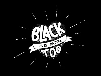 #BlackLivesMatter black lives matter dark design hand drawn handlettering illustration racism stop t shirt design typography vector