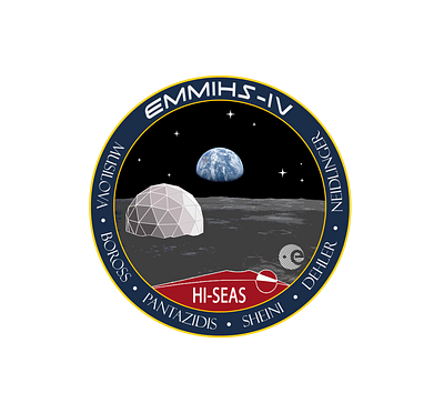 EMMIHS-IV analog analogue astronaut astronauts design logo mission missions patch space space patch