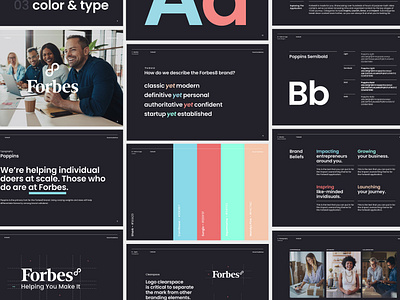 Forbes8 Brand Guidelines app brandbook branding design guidelines identity strategy ui ux video visual identity