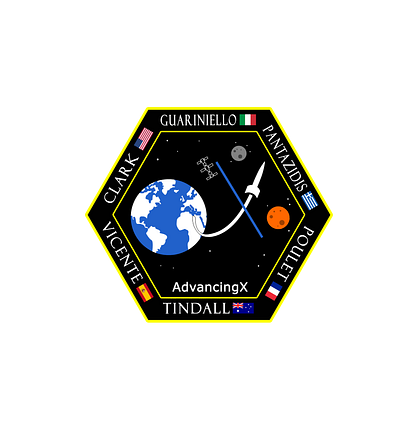 Submersible Six analog analogue astronaut astronauts candidate candidates career design logo mission missions patch space space patch