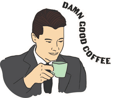 damngoodcoffee color illustration illustrator vector illustration vectorart