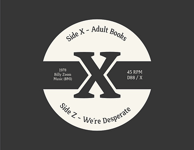 X typography