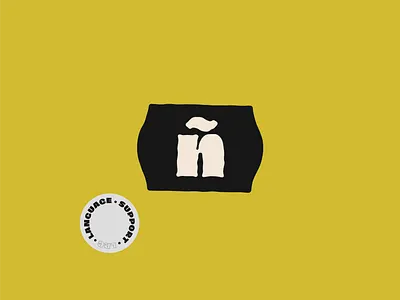 Dingos large language support bold book fat font handwritten heavy kids language multilingual outline rust school spanish stamp sticker texture tipografia type typeface typography