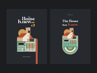 Book Cover | Exploration book design book illustration cover art estate exploration freelance geometric graphic graphic design graphic design haunted house illustration nikola obradovic design poster print product design scary typography ui