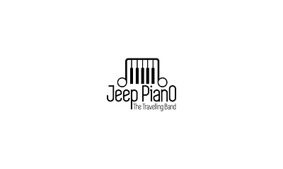 Jeep Piano design icon illustration logo logotype minimal music piano typelogo typography ui