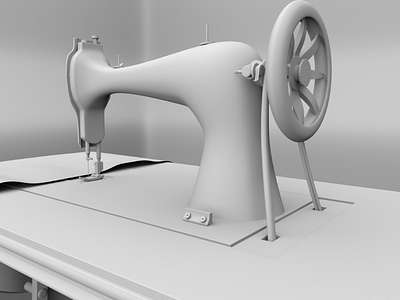 Sewing machine 3d 3dmodel 3dmodeler 3dmodeling