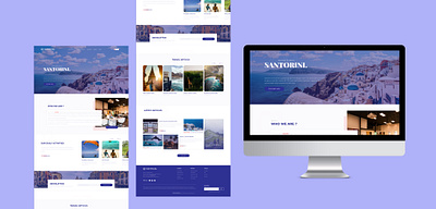 TimeTravel adventure agency responsive design travel ui ux webdesign website